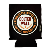 Colter Wall 1800 Miles Beer Coaster Can Cooler