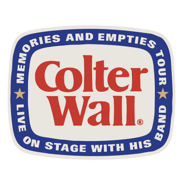 Colter Wall Beer Coaster Sticker
