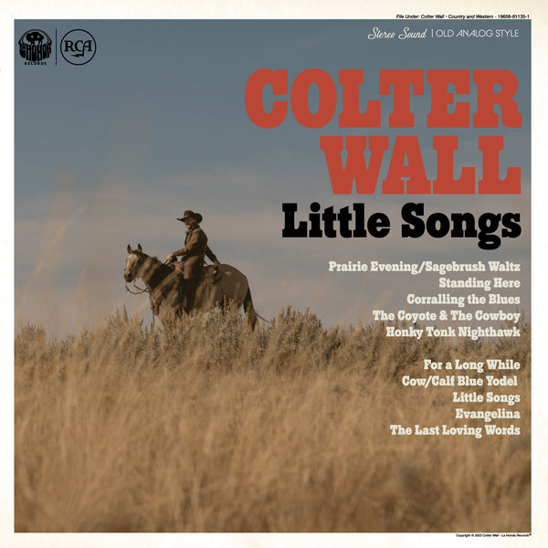 Colter Wall Little Songs Album Cover Wall Poster
