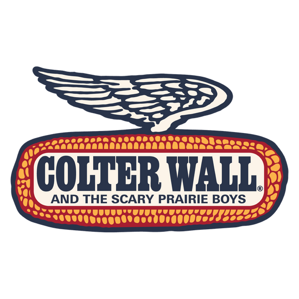 Colter Wall Flying Corn Sticker