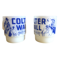 Colter Wall Cowboy Milk Glass Mug