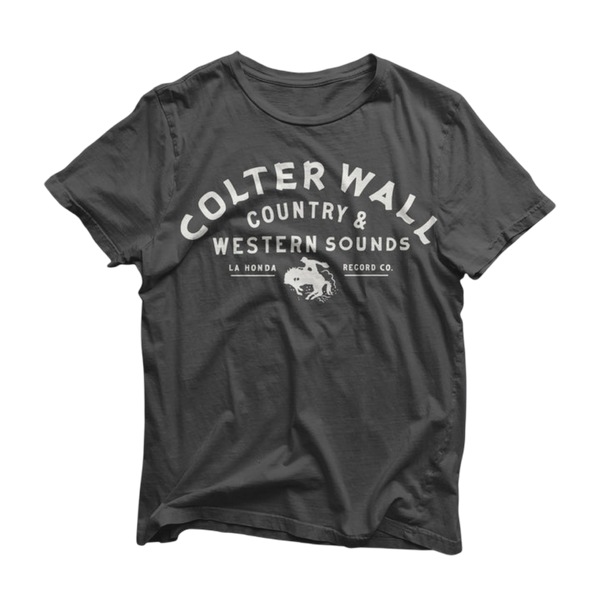 Colter Wall Country Sounds Vintage Black Shirts