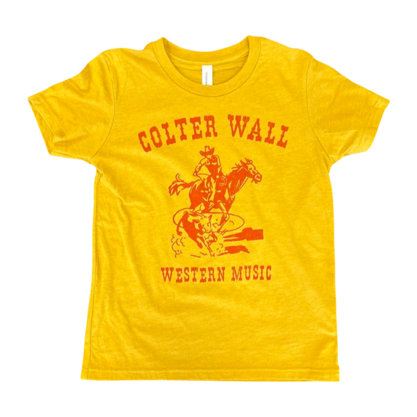 Colter Wall Western Music Youth T-Shirt