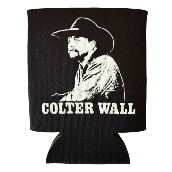 Colter Wall Portait Can Cooler