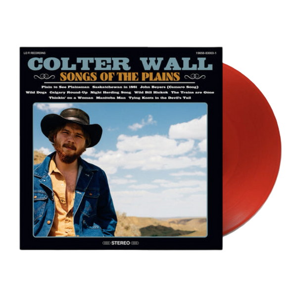 Colter Wall Songs of the Plains - RED VINYL Edition