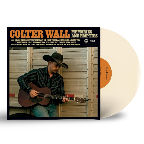 Colter Wall Memories and Empties Opaque Bone Vinyl Standard Edition Pre-Sale