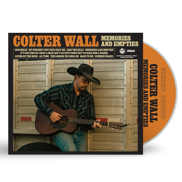 Colter Wall Memories and Empties CD Pre-Sale