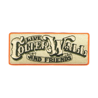 Colter Wall and Friends Script 2025 Tour Patch