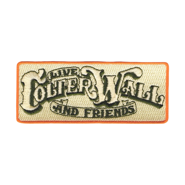 Colter Wall and Friends Script 2025 Tour Patch
