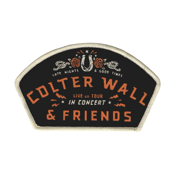 Colter Wall and Friends In Concert 2025 Tour Patch