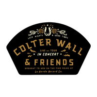 Colter Wall and Friends In Concert 2025 Tour Sticker