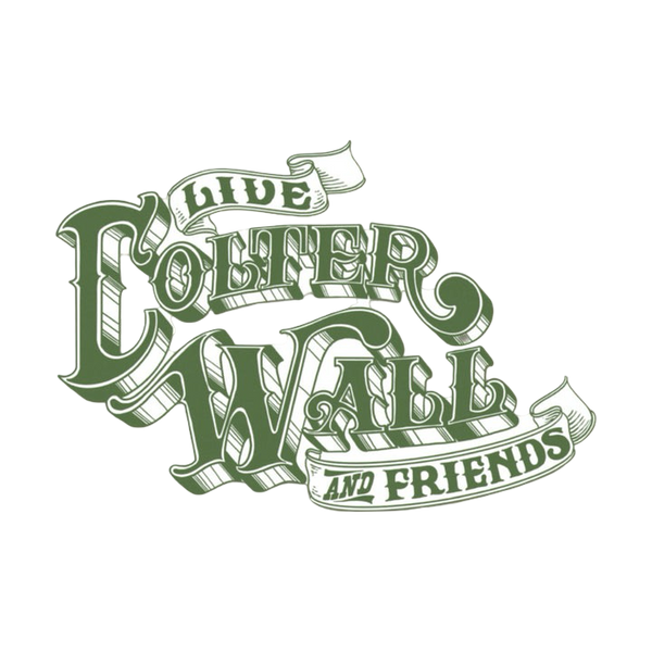 Colter Wall and Friends Script 2025 Tour Sticker
