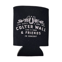 Colter Wall and Friends In Concert 2025 Tour Can Cooler