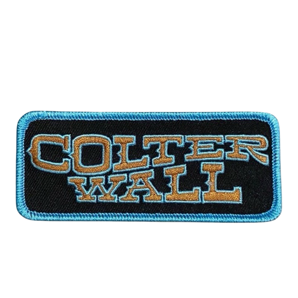 Colter Wall Wave Logo Patch