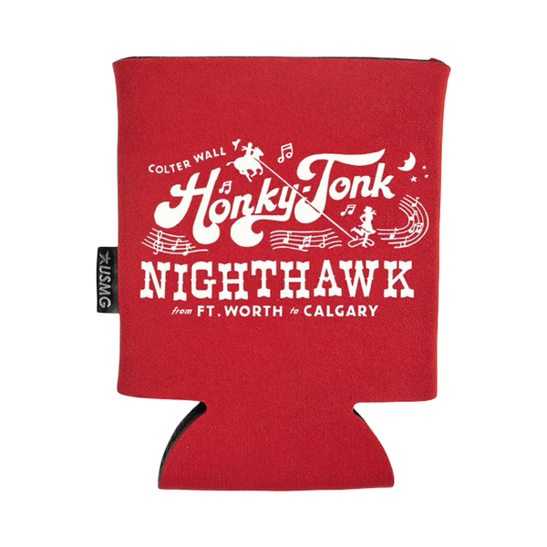 Colter Wall Honky-Tonk Nighthawk Can Cooler