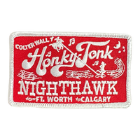 Colter Wall Honky Tonk Nighthawk Patch