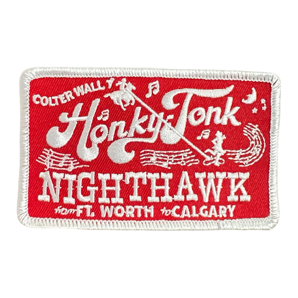 Colter Wall Honky Tonk Nighthawk Patch
