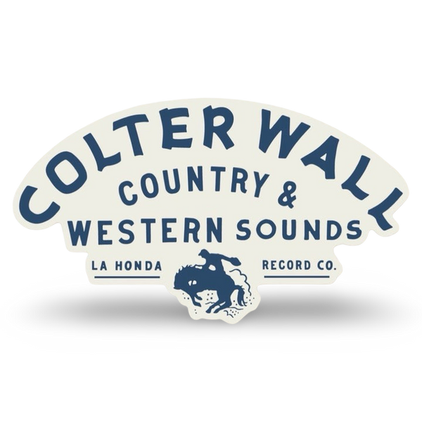 Colter Wall Country Sounds Sticker