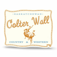 Colter Wall Sask Sticker