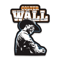 Colter Wall Barbed Wire Sticker