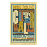 Colter Wall The Sylvee Madison Wisconsin Show Poster