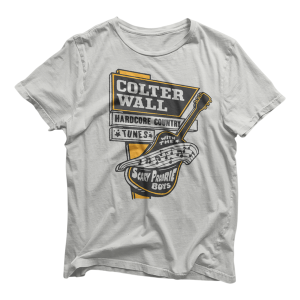 Colter Wall Guitar Sign T-Shirt