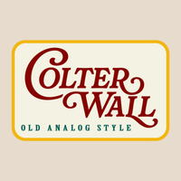 Colter Wall Old Analog Style Sticker