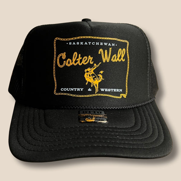 Colter Wall Sask Logo Trucker Hat