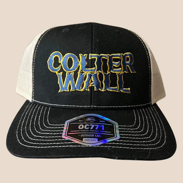 Colter Wall Black and Khaki Embroidered Hat