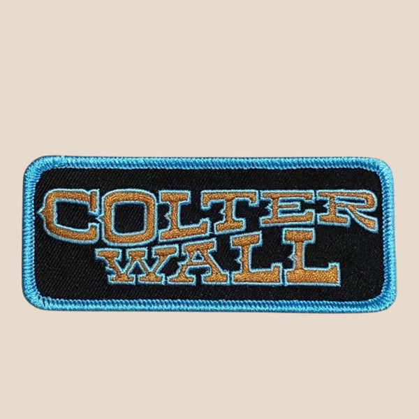 Colter Wall Wave Logo Patch