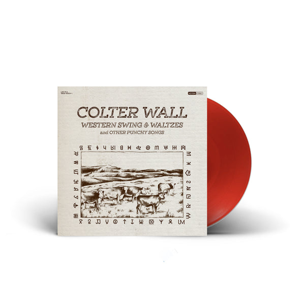 Colter Wall Western Swing & Waltzes - RED VINYL Edition