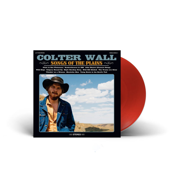 Colter Wall Songs of the Plains - RED VINYL Edition