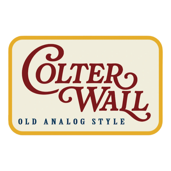 Colter Wall Old Analog Style Sticker