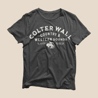 Colter Wall Country Sounds Vintage Black Shirts