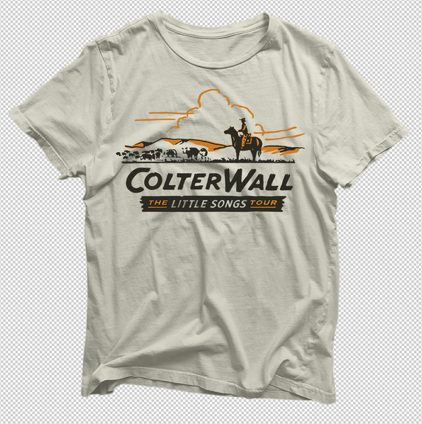 Colter Wall 2023 Tour Cream Shirts