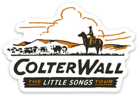 Colter Wall Little Songs Tour Sticker